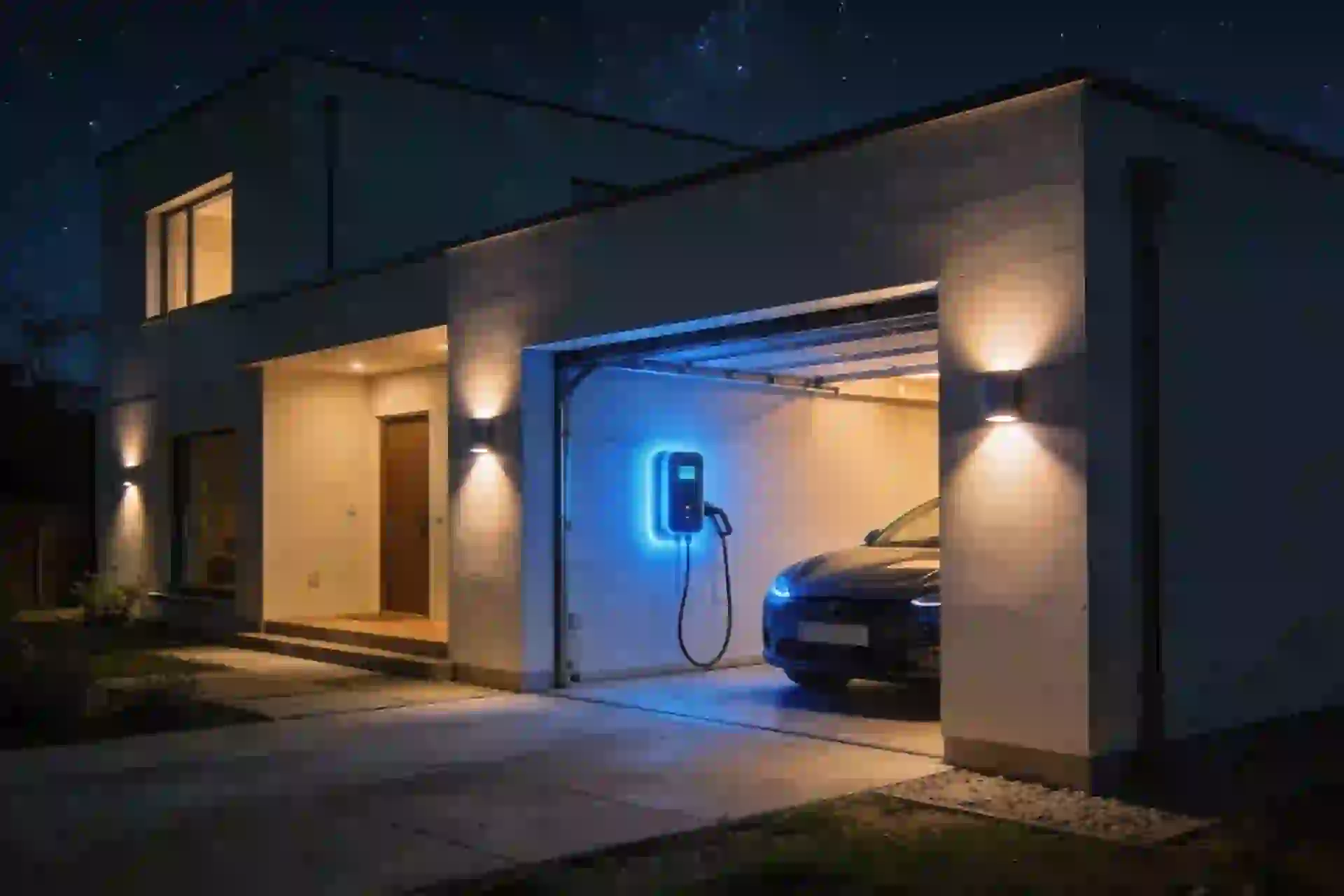 Installation borne de recharge à Aubigny-Les Clouzeaux
